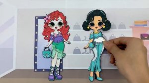 Disney Princess into MATERNITY FASHION / DIYs Paper Dolls & Crafts