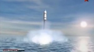 Запуск межконтинентальной ракеты БУЛАВА с подводной лодки ☢ Россия