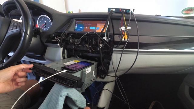 BMW X5 E70 CARPLAY installation and test смотреть онлайн