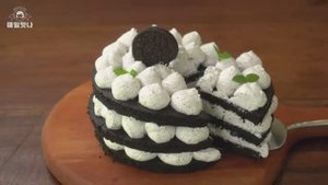 Торт Орео с 4 ингредиентами . Супер легкий шоколадный торт