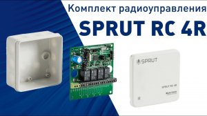 Комплект радиоуправления SPRUT RC 4R