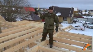 Как правильно смонтировать перекрытие второго этажа при комнате снизу в 6х8