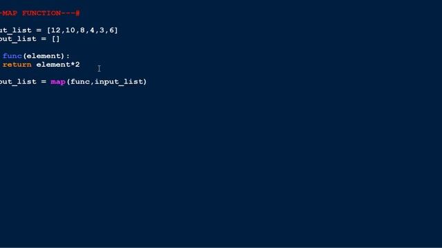 Python  Tricks - Python Map function