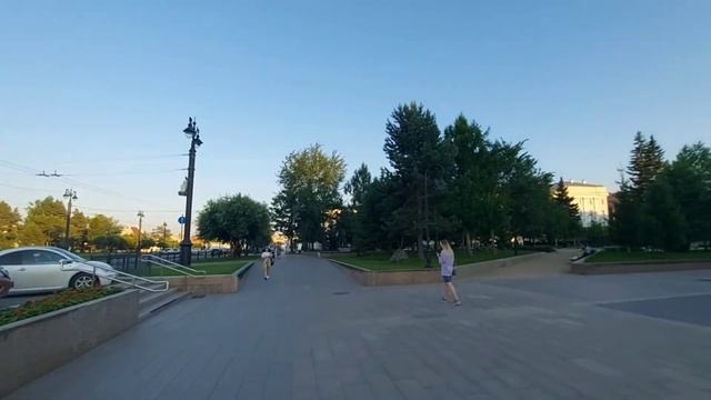 Омск. Прогулка по городу 10.07.2022. смотреть онлайн