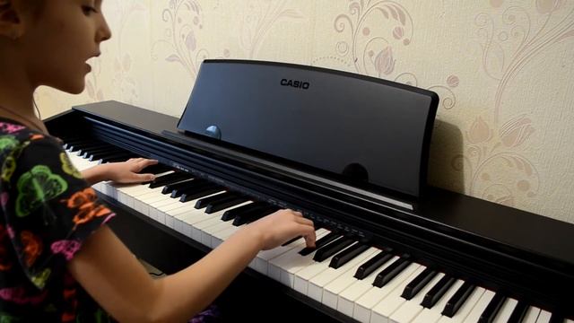 Этюд на черных клавишах - Н.Гольденберг (2 класс, фортепиано) смотреть онлайн