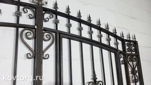 Ковторг. Ворота со встроенной калиткой Арт. 17-ВС