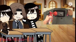 My OC's react to Howtobasic | Gacha Club Read description ?