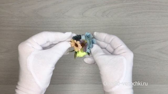 Видео обзор - брошь с цветами "Тори" смотреть онлайн