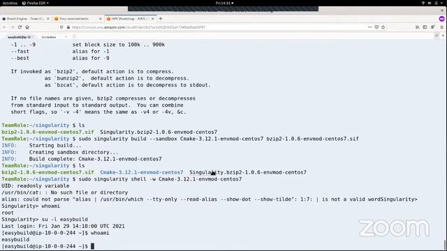 Easy-Build Singularity Containers: tutorial (EUM'21) смотреть онлайн