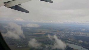 Взлет самолета. Уфа - Анталья