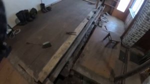 Начало строительства пристроя. Гнилые венцы, старая стропильная система