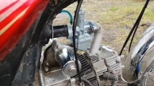 Установка Mikuni VM 22 на Альфу 110