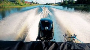 Suzuki DF 90 ATL разгон до 60 км/ч