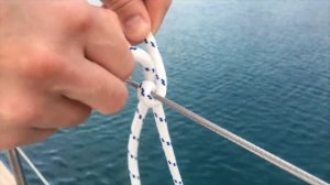 Морские узлы, 4 из 18: кранцевый