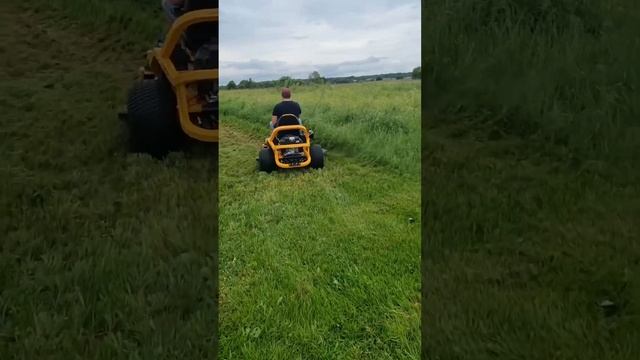 Райдер с нулевым разворотом Cub Cadet ZTS2 54 Ultima  #cubcadet #садовыйтрактор #садовый #трактор