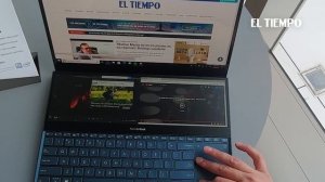 Zenbook Pro Duo, una segunda pantalla junto al teclado | EL TIEMPO