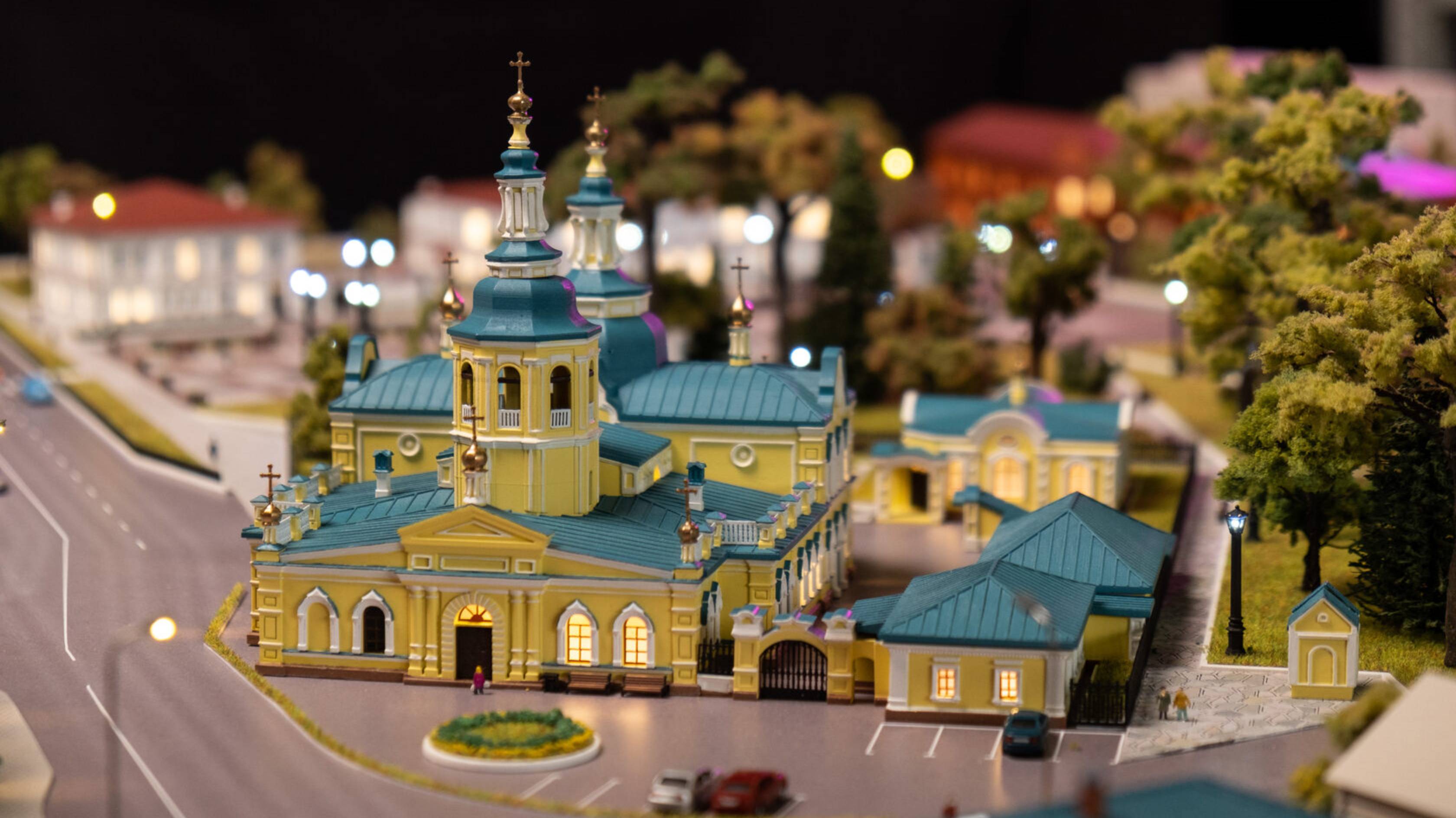 Макет Реконструкции Соборной площади в г. Минусинске смотреть онлайн