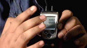 Testo 510 (How To Convert Unit In Difference Pressure Meter)