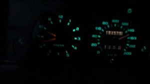 Volvo 340 DL B204FT 16v Turbo doing a 0 - 200km/h run