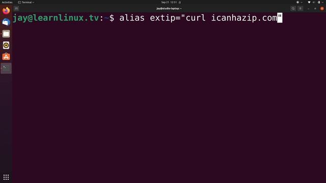 Linux Crash Course - Bash Aliases