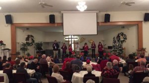 2015-12-13 Dennison Foursquare Christmas Dinner Youth “Bell” Performance