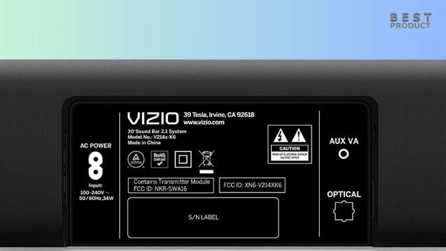 Vizio V-Series 2.1 V214x-K6 OVERVIEW