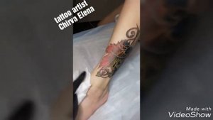 Перекрытие татуировки. Cover tattoo