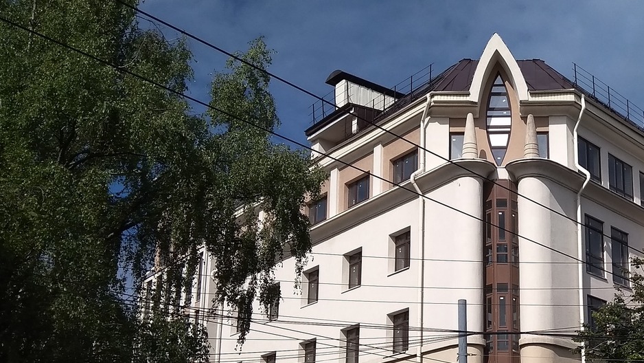 Малоквартирный дом на улице Варварской, д. 29. Декабрь 2018 года. Новостройки. Нижний Новгород.