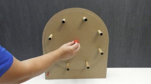 Как сделать КОЛЕСО ОБОЗРЕНИЯ из картона своими руками