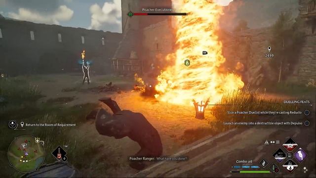 100 hours to realize Expelliarmus does this in Hogwarts Legacy... смотреть онлайн