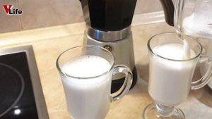 Приготовление ЛАТТЕ в домашних условиях, без КОФЕМАШИНЫ за 5 минут.