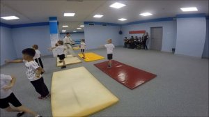 Открытый  урок по карате- младшая группа (3-4 года).