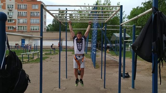 Подтягивания на максимум +21кг/ pull up to max, next level!!! смотреть онлайн