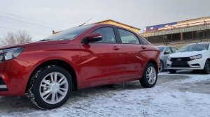 На обзоре литые диски Power Racing 18" на Lada Vesta в цвете Сердолик (Красный)