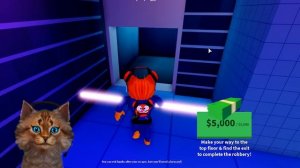 ЧТО БЫЛО ПОСЛЕ ПОБЕГА ИЗ ТЮРЬМЫ В РОБЛОКС? (ROBLOX JAILBREAK) Весёлый Кот