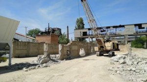 Рушим бетонный завод в Тирасполе "УПТК-Строй" - Модернизация завода