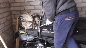 Спинка для снегохода Тайга Варяг 500-550 своими руками.