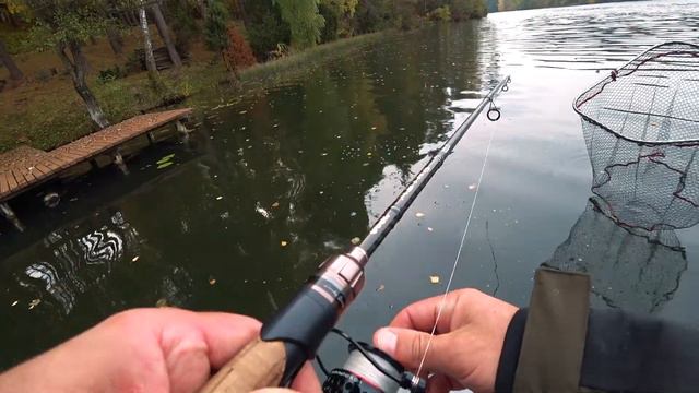 Вот это щука, прёт как паровоз. смотреть онлайн