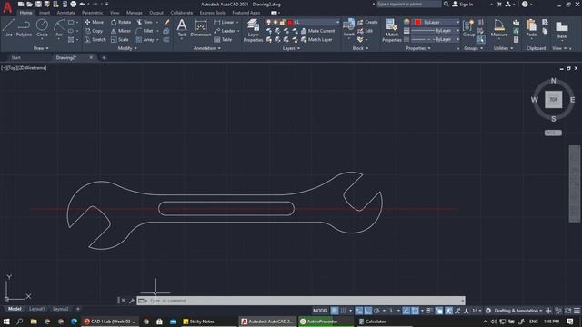Working in AutoCAD 2D | Part # 2/2 | Week # 03-04 смотреть онлайн