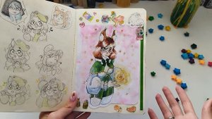 это скетчбук?|обзор скетчбука 2 | sketchbook tour