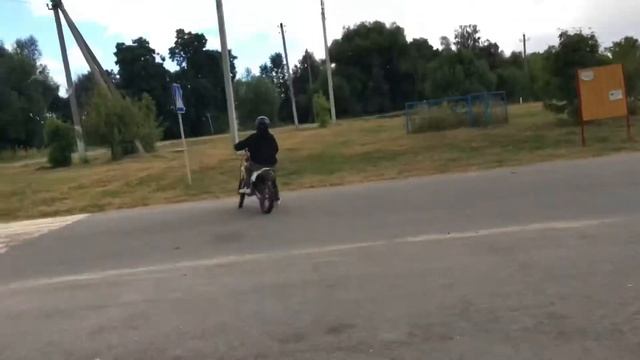 СТАНТ НА ПИТ-БАЙКЕ!? /MotoLand 125/ смотреть онлайн