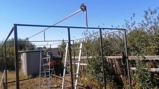 Теплица - Часть 1 Каркас теплицы