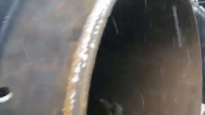 горизонтальная пиролизная печь по пиролизу корда. Загрузка. ( таже углевыжигательная печь).