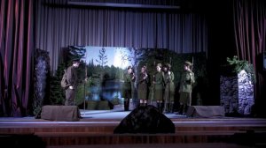Спектакль "А зори здесь тихие",  по мотивам одноимённой повести Бориса Васильева