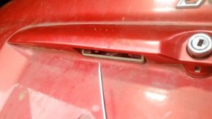 Как снять подсветку номера на Мицубиси Каризма