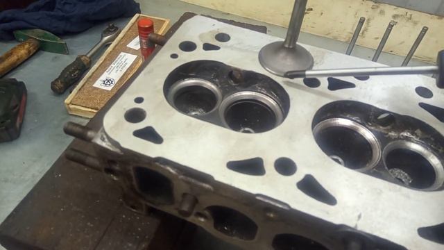газель бизнес 4216  ремонт ГБЦ 2часть