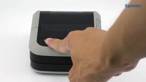 2 в 1. Мобильный принтер этикеток и чеков XPrinter XP232-B USB+Bluetooth.