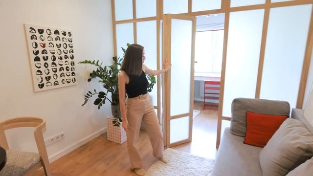 Комнату разделили перегородкой - с какой целью? Рум тур евродвушка. смотреть онлайн