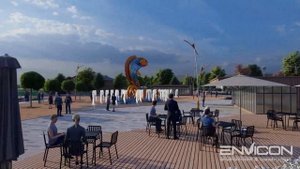 Благоустройство набережной зоны и городского пляжа г.Балхаш (Envicon-A)