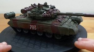 Нанесение износа на модель танка Т-80БВ "ZVEZDA" 1/35 при помощи сухой кисти